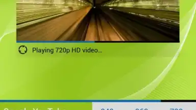 Screenshot von nPerf Speed Test 4