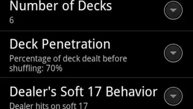 Screenshot von Advantage Blackjack 2