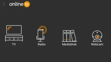 Screenshot von onlineTV 1