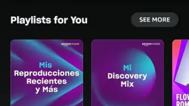 Screenshot von Amazon Music 1