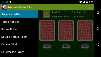Screenshot von Awesome Video Poker! 4
