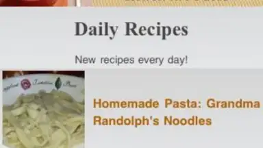 Screenshot von Pasta Recipes 4