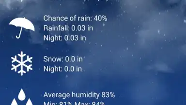 Screenshot von Weather XL PRO 3
