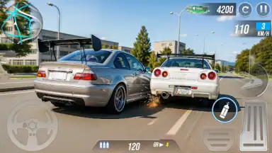 Screenshot von Car Driving City Drifting Game 1