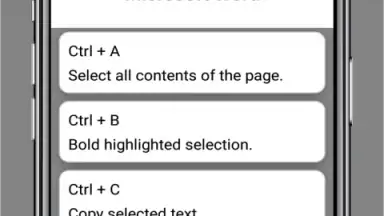 Screenshot von Computer shortcut keys : All shortcut keys 1