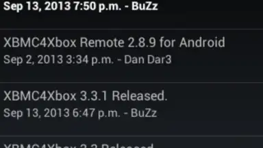 Screenshot von XBMC4Xbox Remote 7