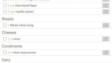 Screenshot von BigOven Recipes 4
