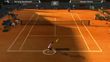 Screenshot von Virtua Tennis Challenge 4