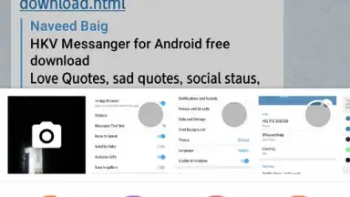 Screenshot von HKV Messanger 12