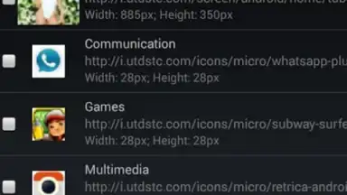 Screenshot von GetThemAll Any File Downloader 2