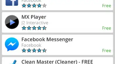 Screenshot von Mobile App Store 7