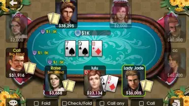 Screenshot von DH Texas Poker 4