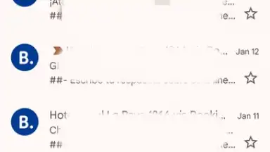 Screenshot von Gmail 3