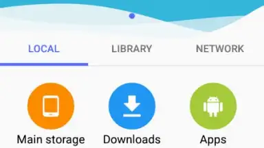 Screenshot von Cx File Explorer 4