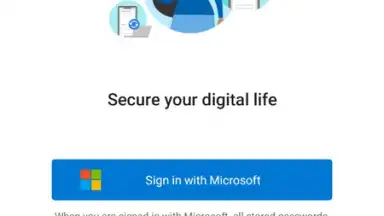 Screenshot von Microsoft Authenticator 14