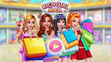 Screenshot von Rich Girl Mall - Shopping Game 1