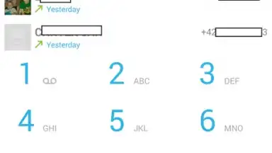 Screenshot von KitKat Dialer 3