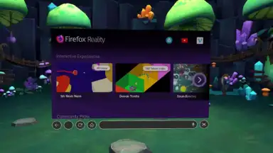 Screenshot von Firefox Reality 4