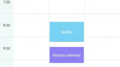 Screenshot von Class Schedule 5