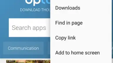 Screenshot von 8G Internet Browser 3