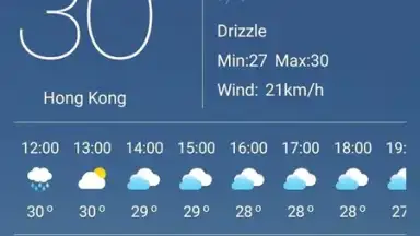 Screenshot von Live Weather Forecast 3