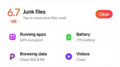 Screenshot von Phoenix Browser 9