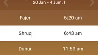 Screenshot von Q8PrayApp 6