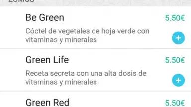 Screenshot von Glovo 3