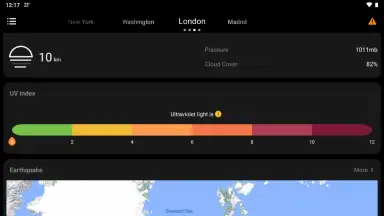 Screenshot von WeaSce Weather 7