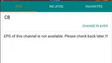 Screenshot von TVTAP 3