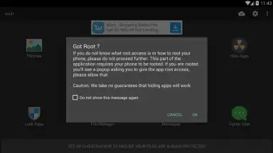 Screenshot von Hide it Pro 6