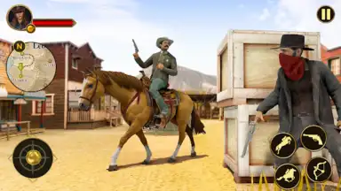 Screenshot von West Cowboy Games Horse Riding 6