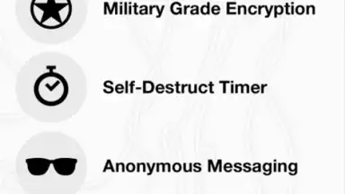 Screenshot von Wickr Me 10