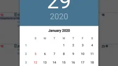 Screenshot von aCalendar 6