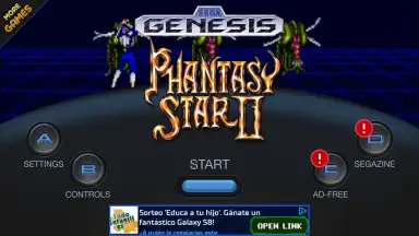 Screenshot von Phantasy Star Classics 8