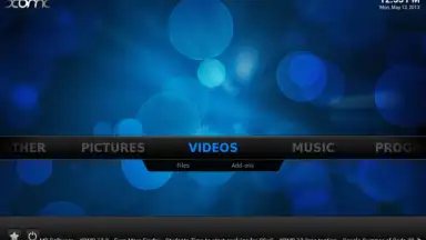 Screenshot von Kodi 2