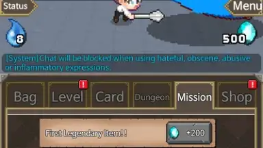 Screenshot von Dungeon Corperation 9