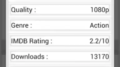 Screenshot von YIFY Torrents 2