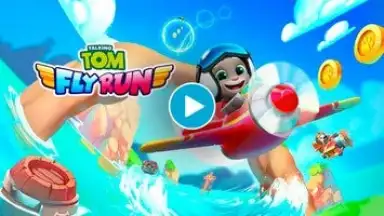 Screenshot von Talking Tom Fly Run 1