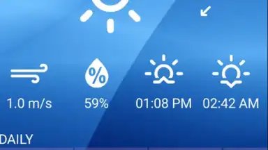 Screenshot von Free Weather Forecast 1