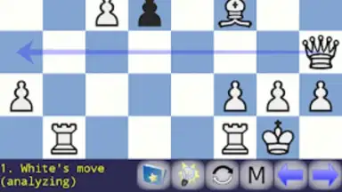 Screenshot von DroidFish Chess 6