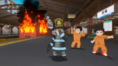 Screenshot von Fire Force: Enbu no Shо 6