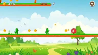 Screenshot von Red Ball 5 4