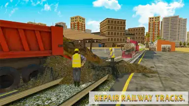 Screenshot von Train Station Construction Railway 3