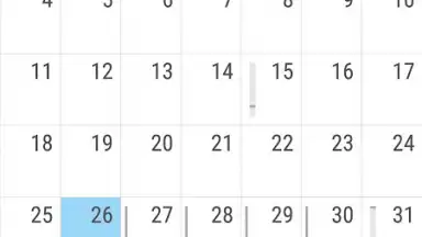 Screenshot von HTC Calendar 1
