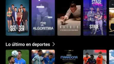 Screenshot von RTVE Play 30