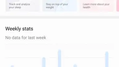 Screenshot von Huawei Health 6