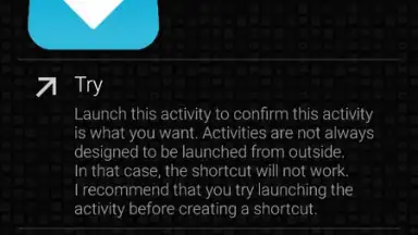 Screenshot von QuickShortcutMaker 1