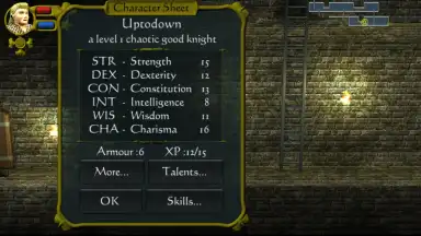Screenshot von WazHack 2