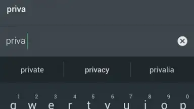 Screenshot von Krypton Anonymous Browser 3